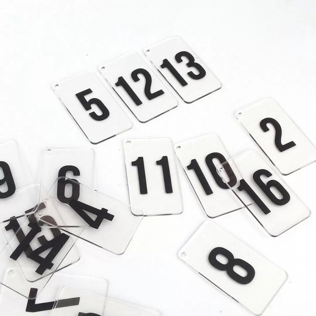 Номерки для камеры хранения и гардероба