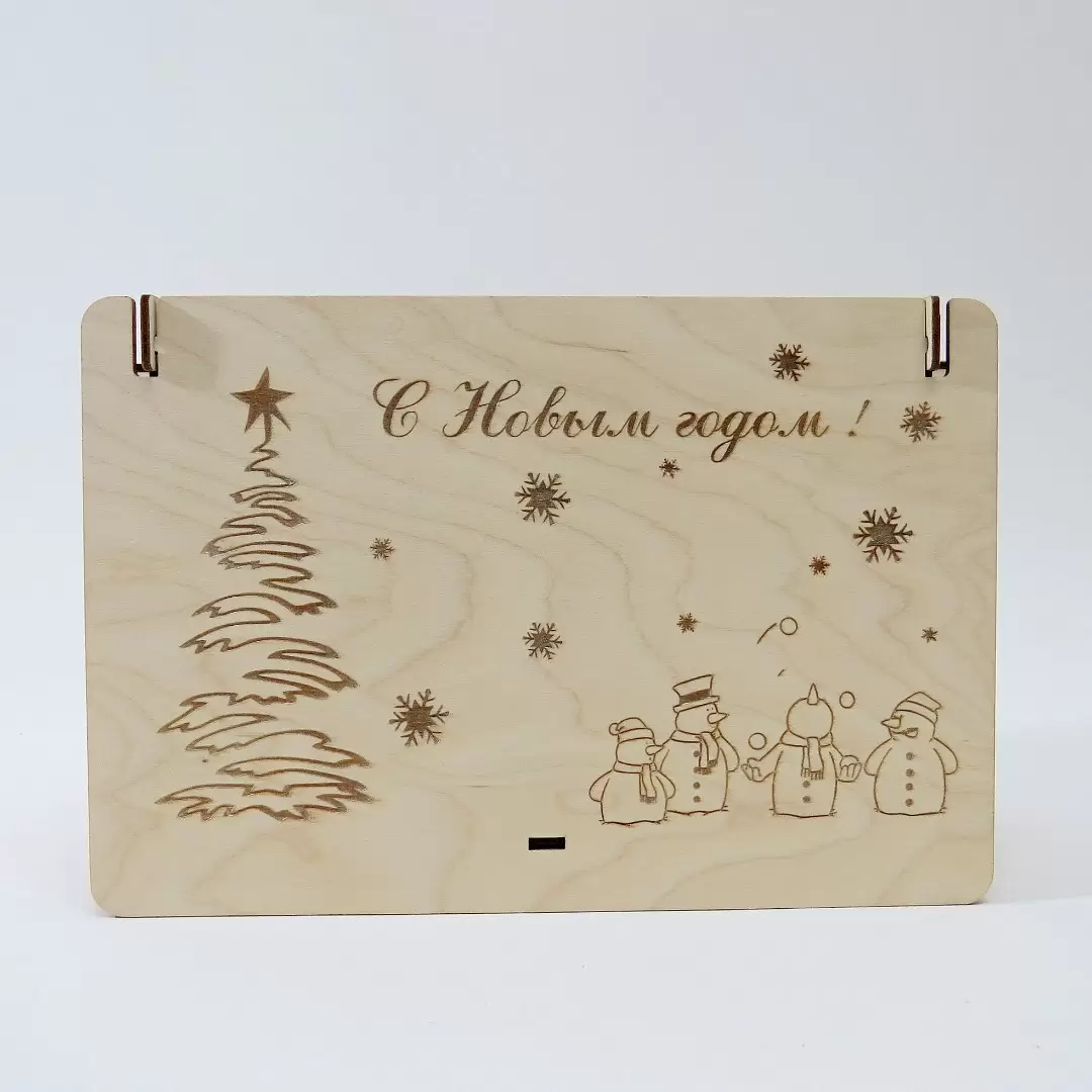 Короб-салфетница С Новым годом