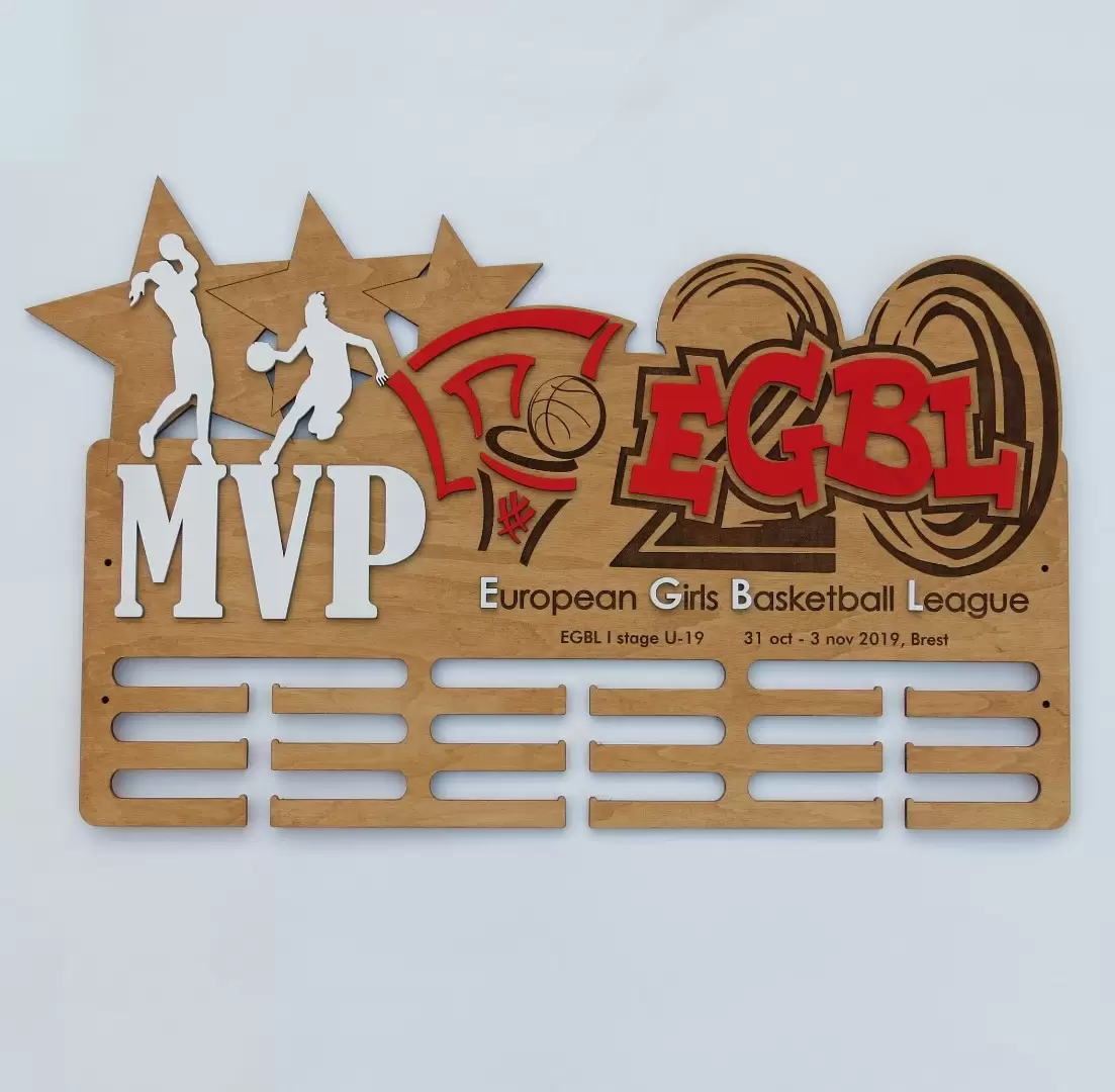 Медальница из дерева «EGBL»