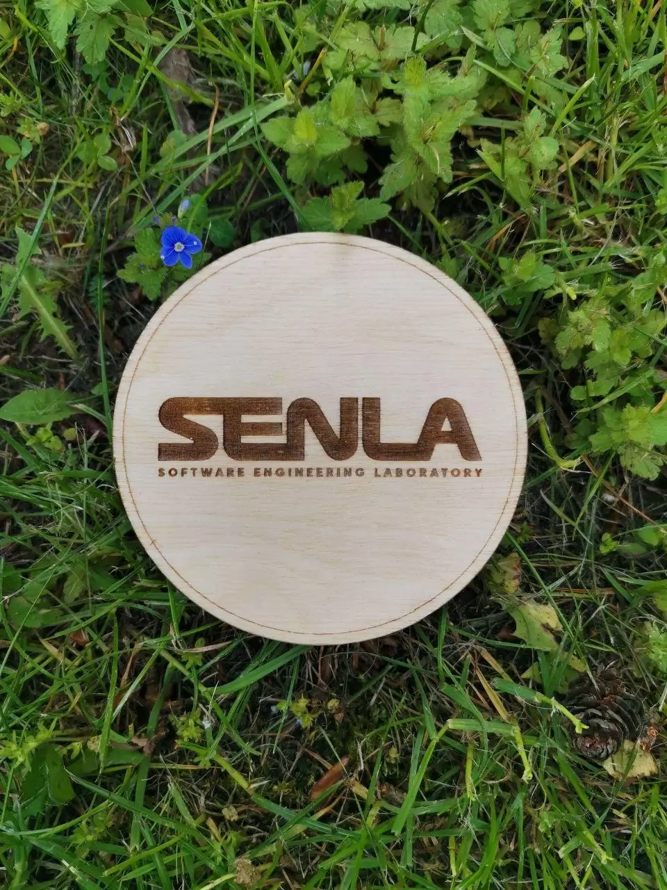 Подставка под кружку с логотипом