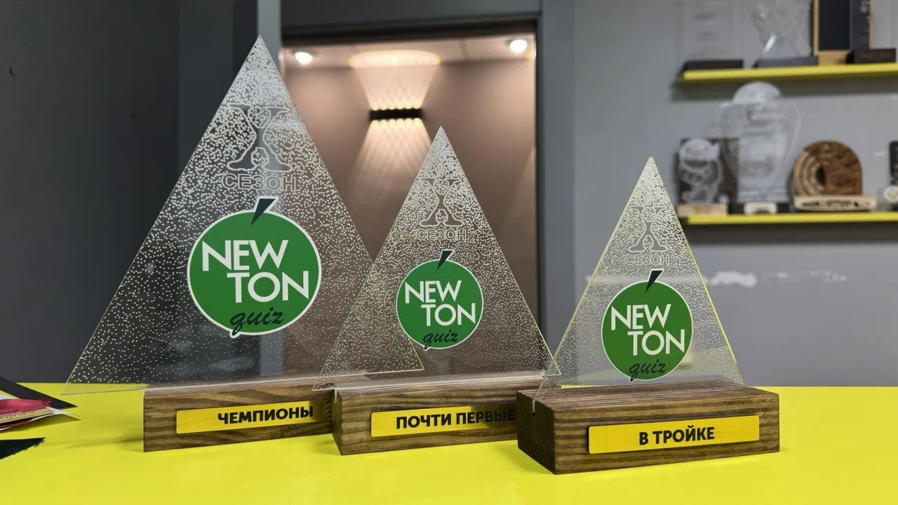 Комплект наград по номинациям с гравировкой